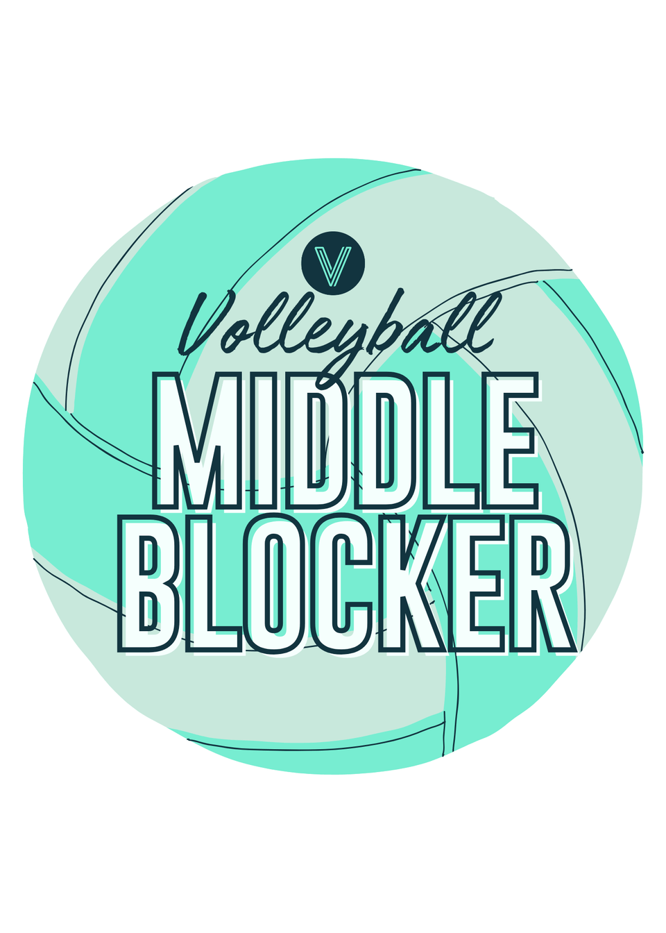 Pick Your Volleyball Position Stickers